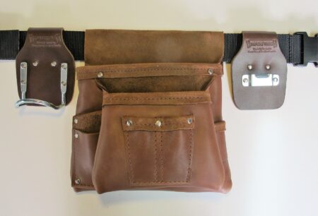 Style 200 Leather Tool Bag Front View