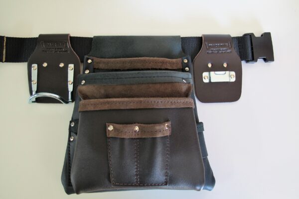 Style 200 Deluxe Two Tone Leather Tool Bag