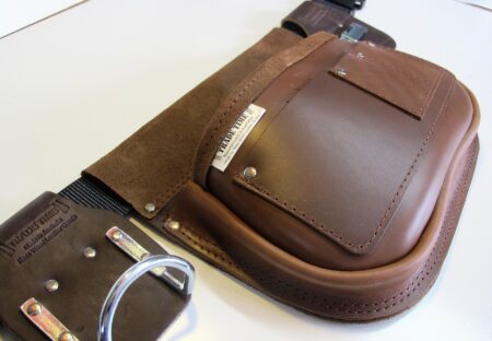 Style 300 Leather Tool Bag Angled View
