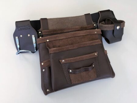 Big Bag Single Leather Tool Bag Angled