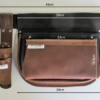 Style 400 Leather Tool Bag Dimensions