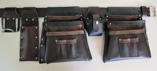 Ultimate 100 Deluxe Leather Tool Bag Two Tone