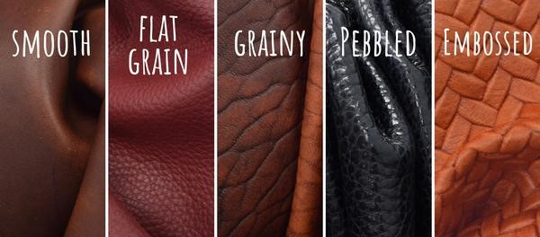 Different Leather Finishes