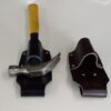 2 x Leather Hammer Holders with Tools Inside View