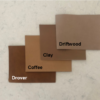 Leather Colours 2023 - Drover, Coffee, Clay, Driftwood