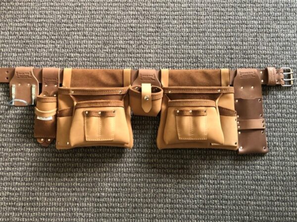 Ultimate 100 Leather Tool Belt Coffee Limited Edition