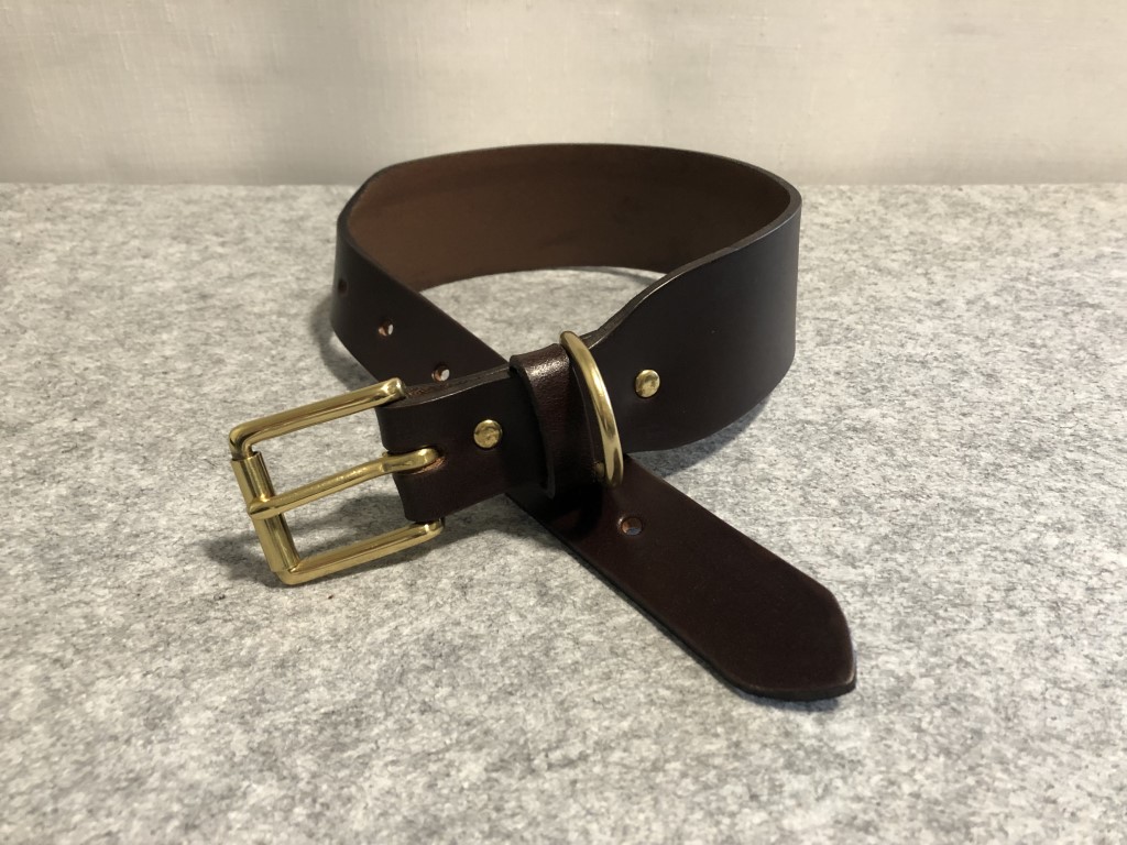 Leather Dog Collar - Extra Large (Shaped) - Trade Time Tool Bags ...